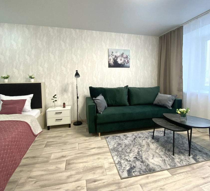 Фотография квартиры Апартаменты Современная 1 комнатная квартира в новом доме в микрорайоне «Фестивальный»