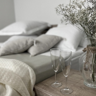 Фотография квартиры Апартаменты Scandi c двориком для курения, пр. Калинина 38 (1)