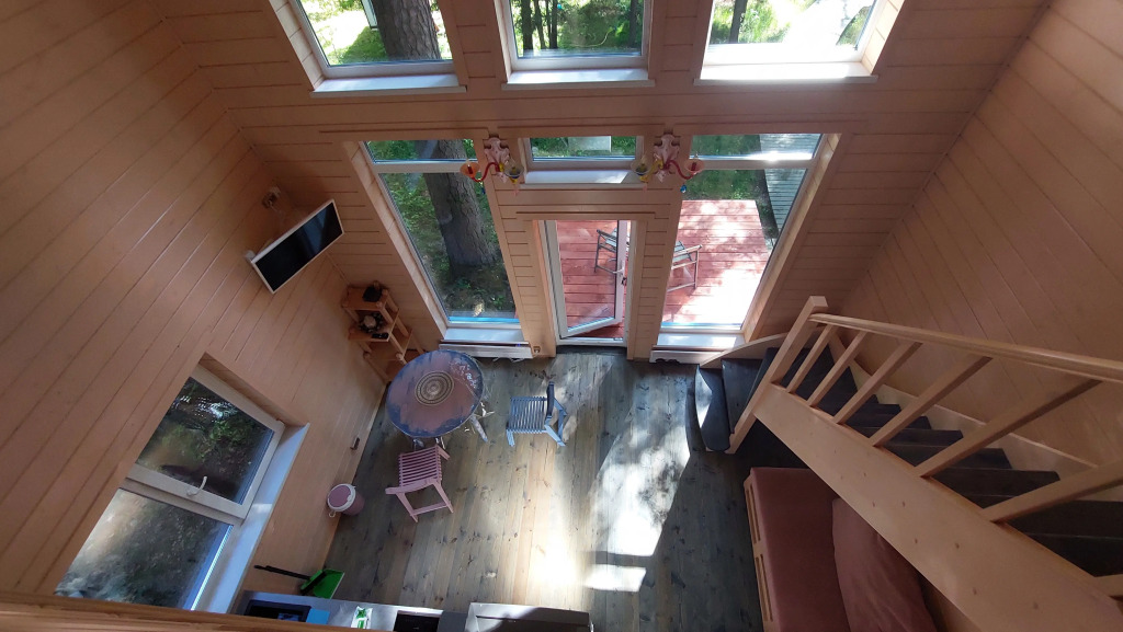 Фотография Коттеджа Частный дом в Заветах Ильича с розовой гостиной