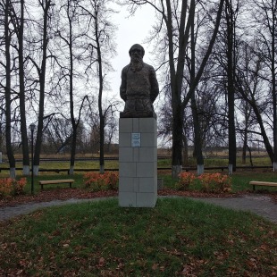 Фотография памятника Последний путь Л. Н. Толстого