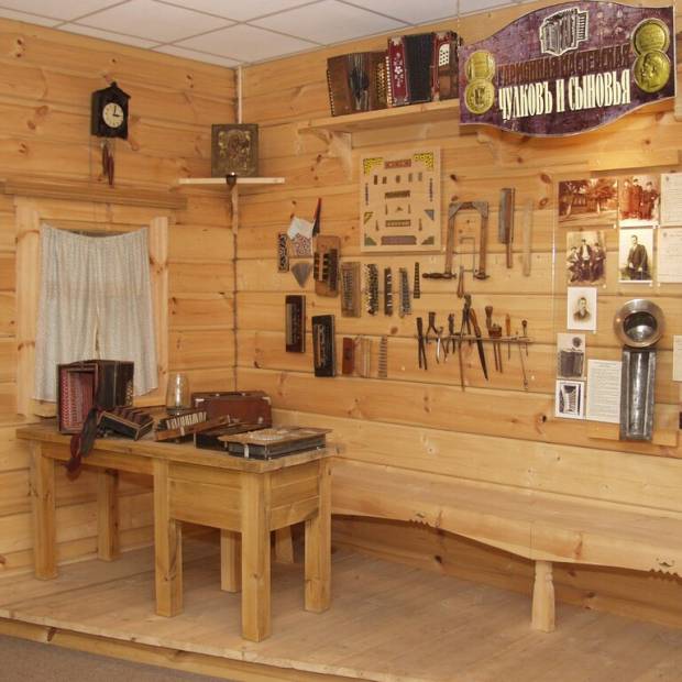 Фотографии музея 
            Музей русской гармоники А.Мирека