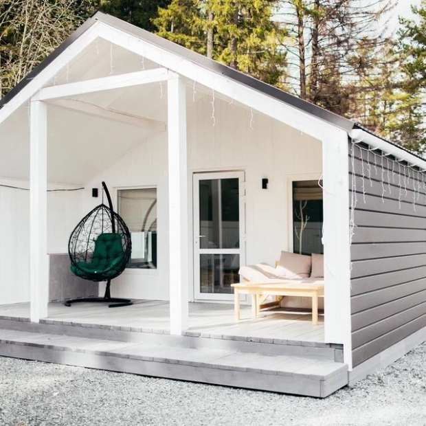 Фотографии Коттеджа 
            Частный дом ЭкоДача