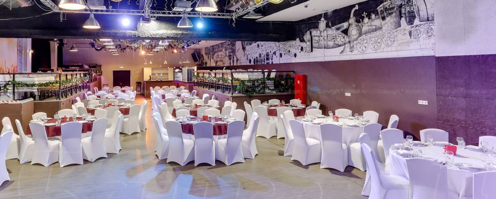 Фотографии банкетного зала Третий зал Гластонбери