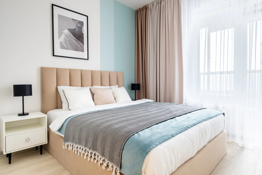 Фотография квартиры Magic Aparts | Квартира Sky в ЖК Автограф в центре