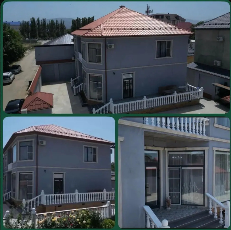 Фотография Коттеджа Частный Дом Большой и Красивый на Берегу Моря