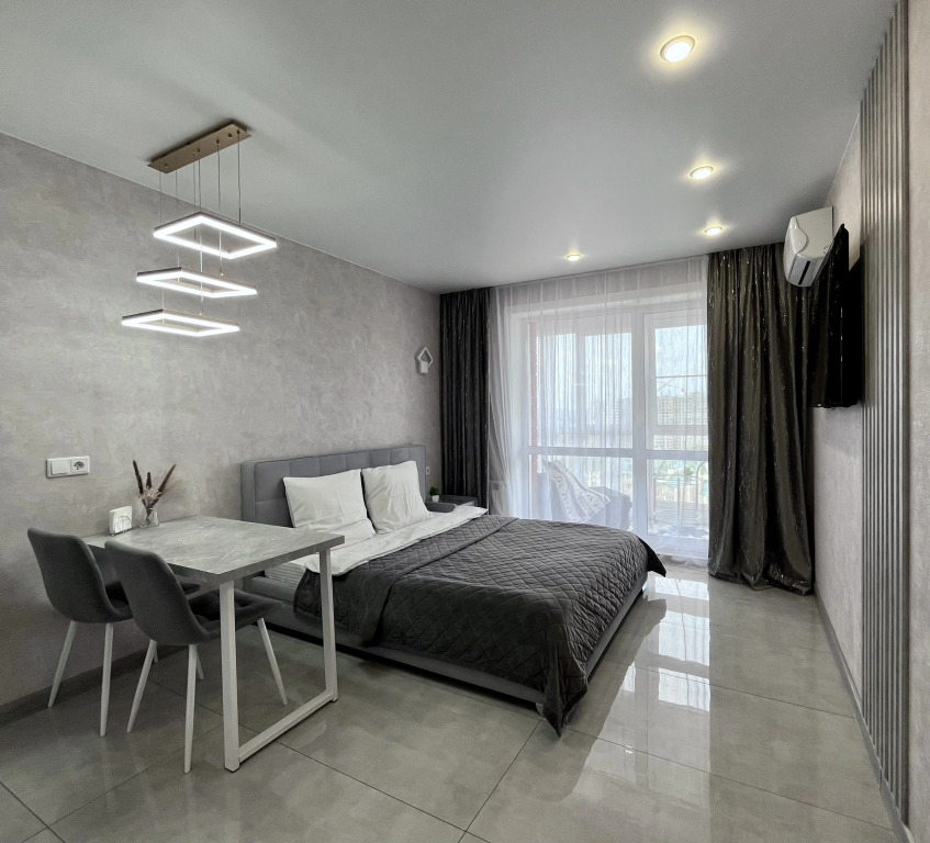 Фотография квартиры Квартира Стильная Квартира-студия с Кондиционером Возле Аэропорта