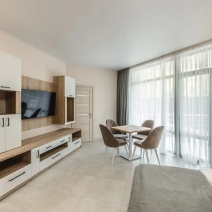 Фотография квартиры Квартира Студия с Детской Лоджией от УК Family Pride Apartments