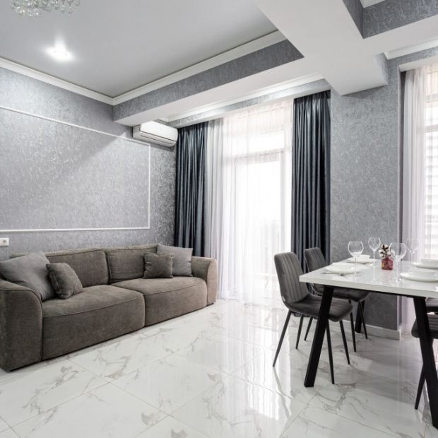 Фотографии квартиры 
            Апартаменты Red Apartments Светлана Парк Мадлен