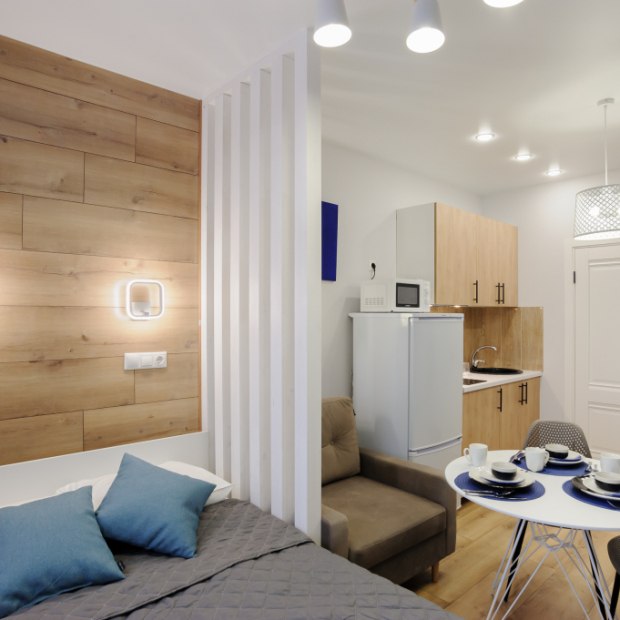 Фотографии квартиры
Апартаменты Дизайнерская Студия у метро Сколково