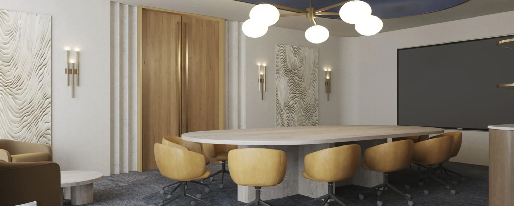 Фотографии комнаты для переговоров Magenta Room