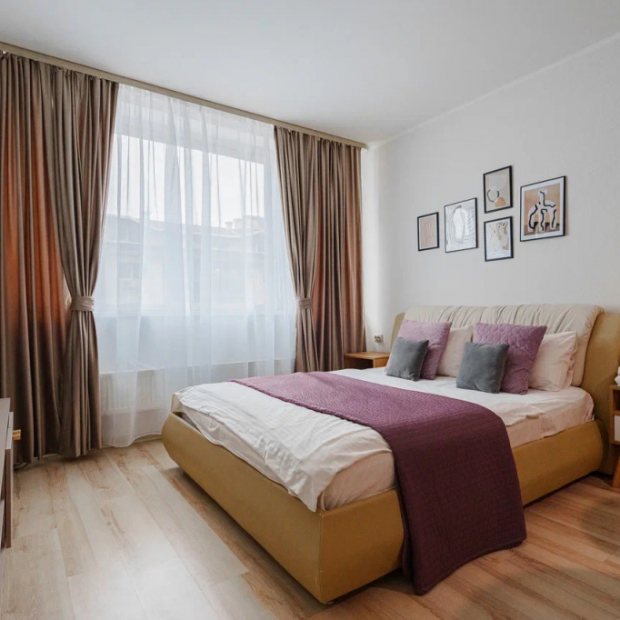 Фотографии квартиры 
            Апартамент UNO APART на Степана Разина 2 40 м²  2 кровати