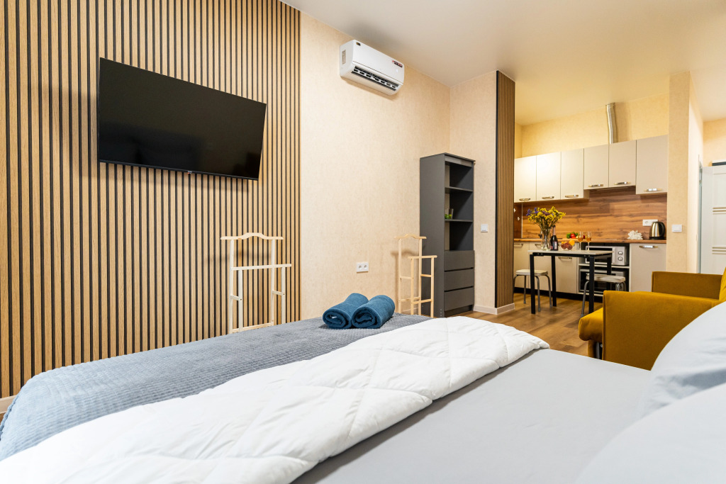 Фотография квартиры Апартаменты в Нoвоpоccийcкe c Дизaйнерcким Рeмoнтoм