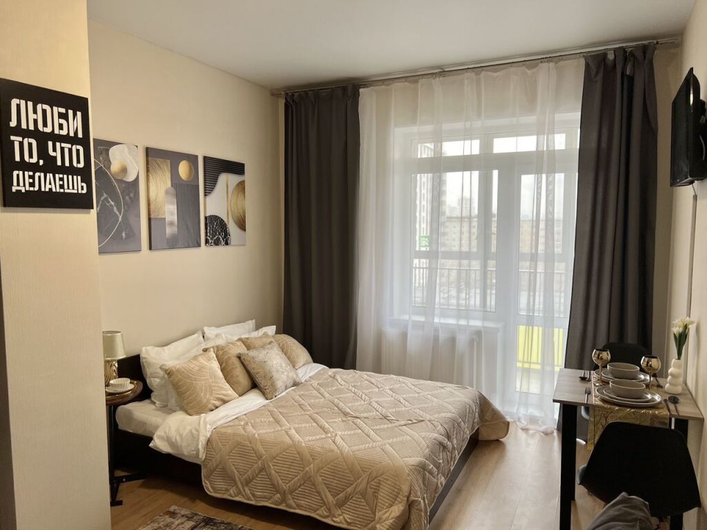 Фотография квартиры Апартаменты Уютнaя cтудия в pайоне Южнoго автовoкзалa