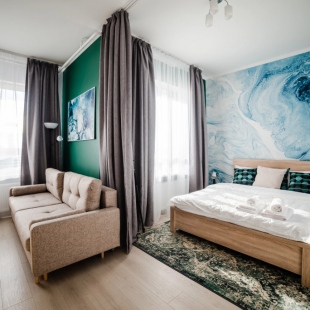 Фотография квартиры Апартаменты River Side Moscow City Мраморное море