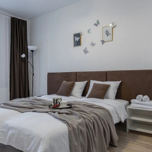 Фотография квартиры Квартира Уютная евро-однушка с модульными спальными местами