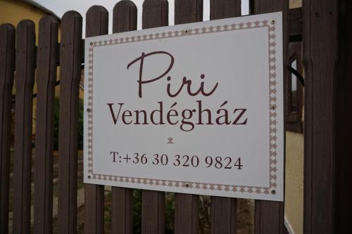 Фотография гостевого дома Piri Vendégház