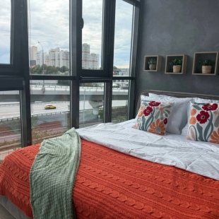 Фотография квартиры Апартаменты Sky Inn Color Orange