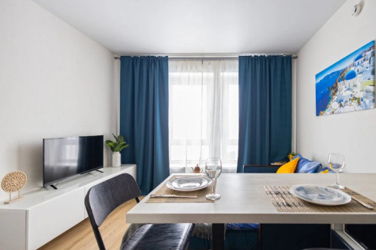 Фотографии квартиры
Апартаменты Санторини