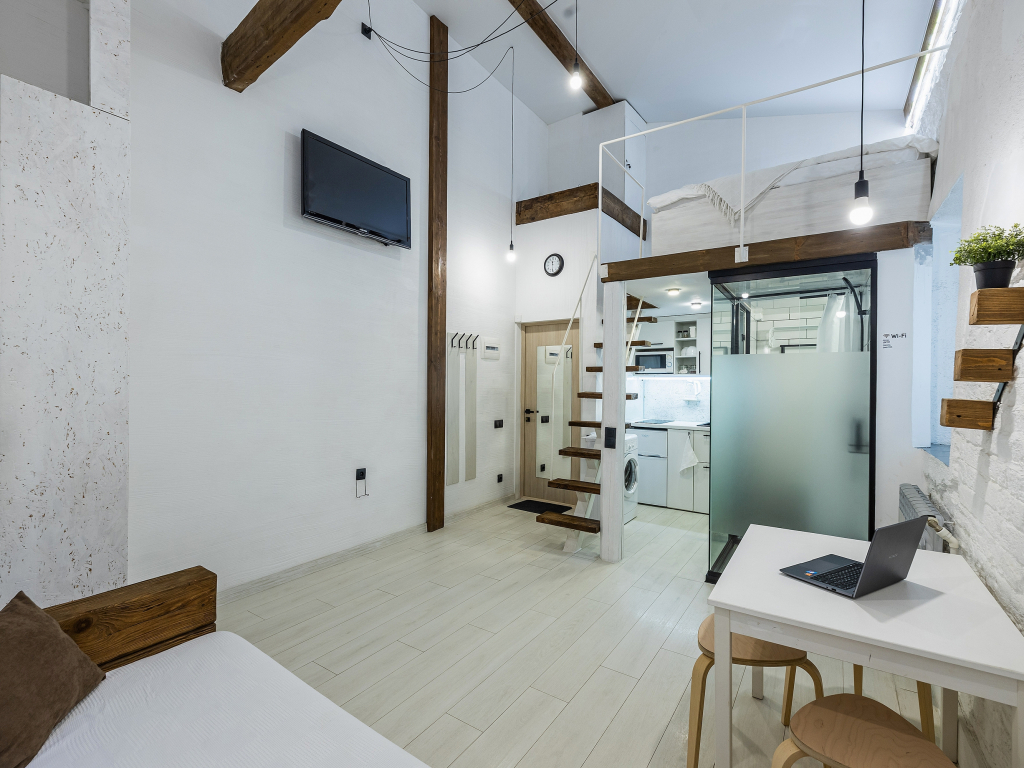 Фотография квартиры Апартаменты Лофт 3 Двухуровневые на Грузинской Улице 41А