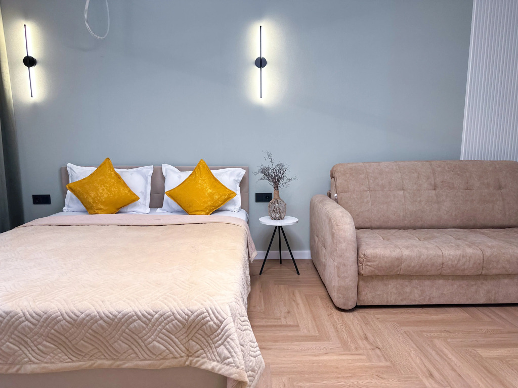 Фотография квартиры Апартаменты Яркие в ЖК Meridiana (267)