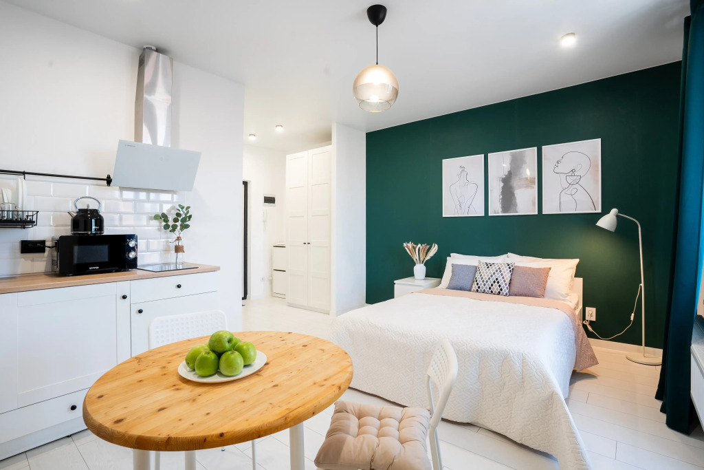 Фотография квартиры Квартира студия у парка Галицкого Апарт-Отелика на Героев Разведчиков