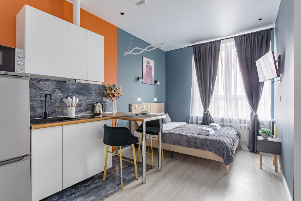 Фотография квартиры Апартаменты InHome24 Комфортные и Стильные Апартаменты в Современном Жилом Комплексе