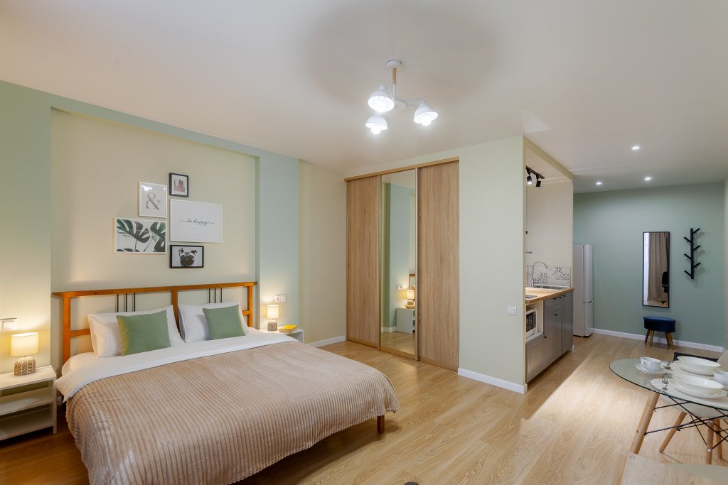 Фотография квартиры Апартаменты RentPlaza на Корабельной