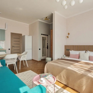 Фотография квартиры Квартира JN Apartments Четырехместная Студия с Видом на Парк