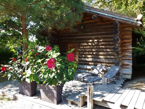 Фотографии гостевого дома 
            Log Cabin in the Loire Valley