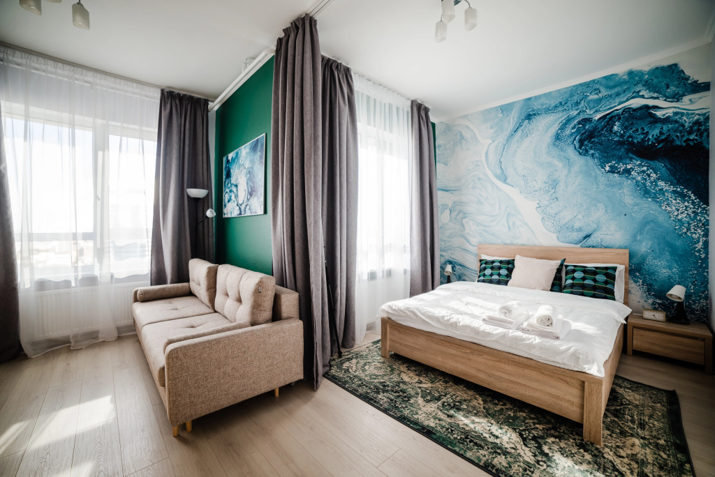 Фотография квартиры Апартаменты River Side Moscow City Мраморное море