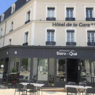 Фотографии гостиницы 
            Hôtel de la Gare - Restaurant Bistro Quai