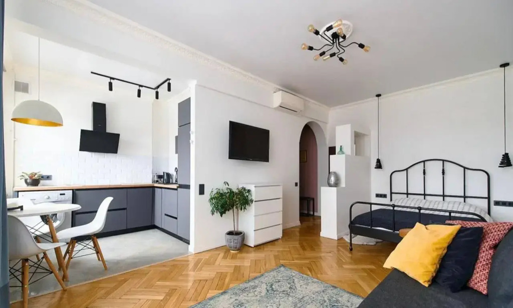 Фотография квартиры Апартаменты Сталинка с видом на Площадь Победы