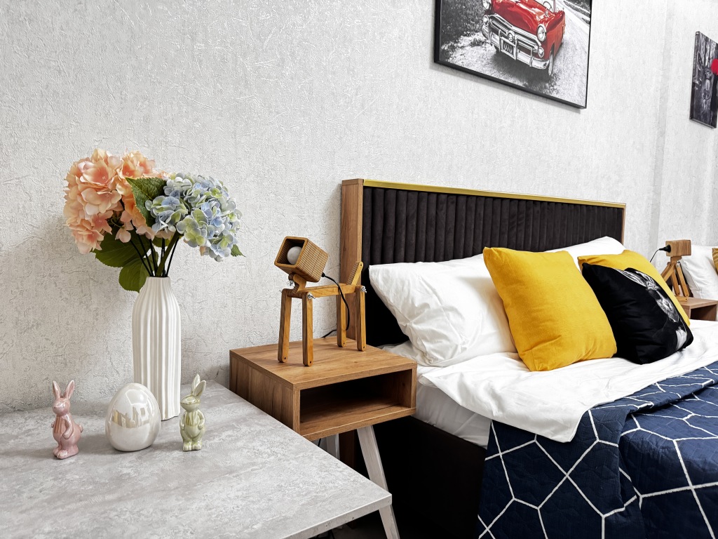 Фотография квартиры Квартира Новая Двухкомнатная квартира до 8 человек прямо у входа в метро