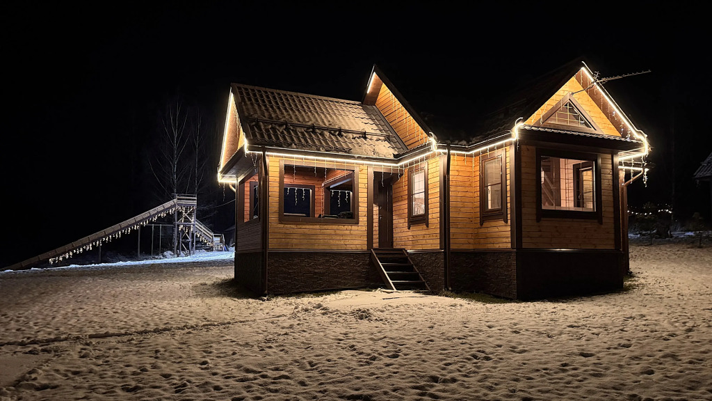Фотография Коттеджа Частный дом 1 с Видом на Озеро Киркколампи и Собственной Сауной