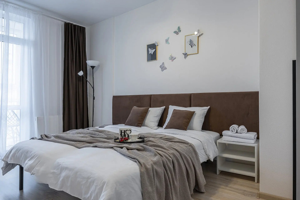 Фотография квартиры Квартира Уютная евро-однушка с модульными спальными местами