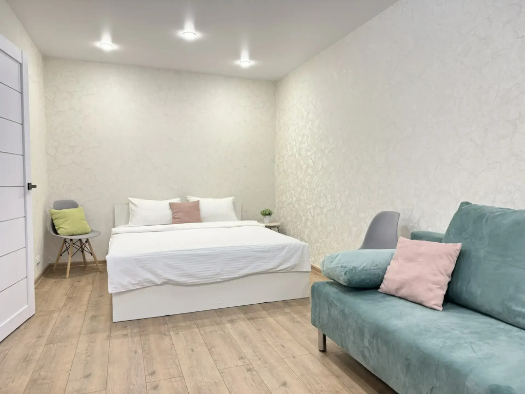 Фотография квартиры Апартаменты Однокомнатные с Балконом Космос GoogNight Aparts