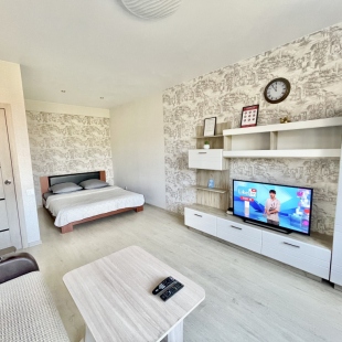 Фотография квартиры Большая однокомнатная квартира сети "PanApartments" на центральной улице города