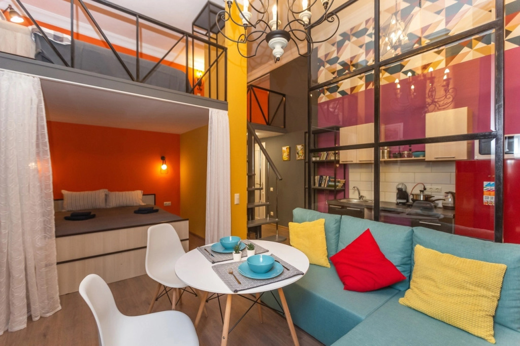 Фотография квартиры Nekrasoffapart Двухуровневые lux Апартаменты