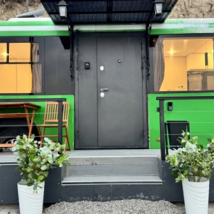 Фотография Коттеджа Частный дом Bus home дом на колесах