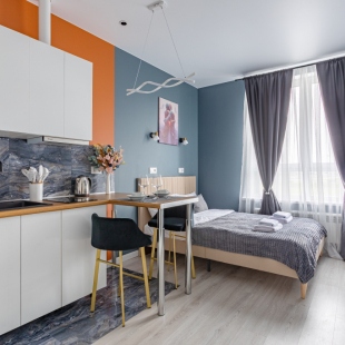Фотография квартиры Апартаменты InHome24 Комфортные и Стильные Апартаменты в Современном Жилом Комплексе
