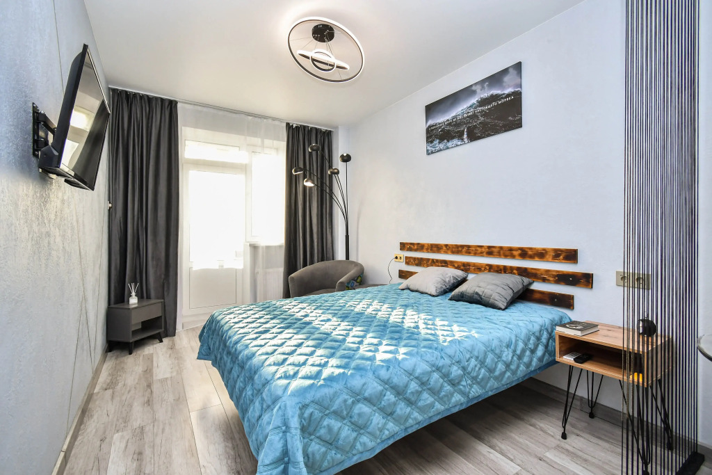 Фотография квартиры Квартира Красивая студия с панорамным видом