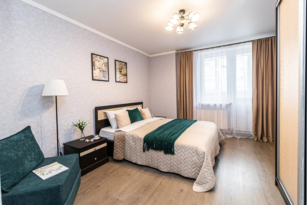 Фотография квартиры Квартира Просторная двухкомнатная с большой ванной