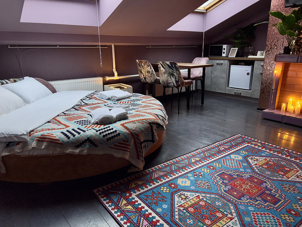 Фотография квартиры Апартаменты Мансарда для семьи или компании