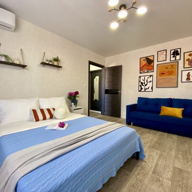 Фотографии квартиры 
            Квартира Южное Небо вблизи трассы м4 и центра города для 4х гостей