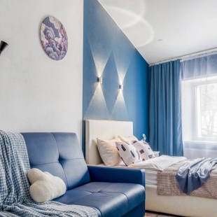 Фотография квартиры Апартаменты «Облачно» в Петербурге с парковкой