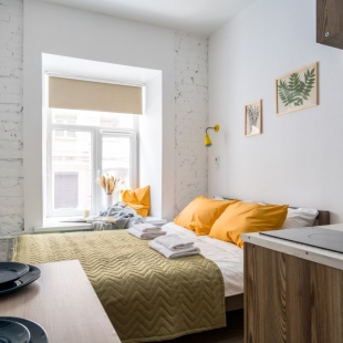 Фотография квартиры New Horizon A5 светлое, воздушное и лаконичное пространство в сердце Петербурга