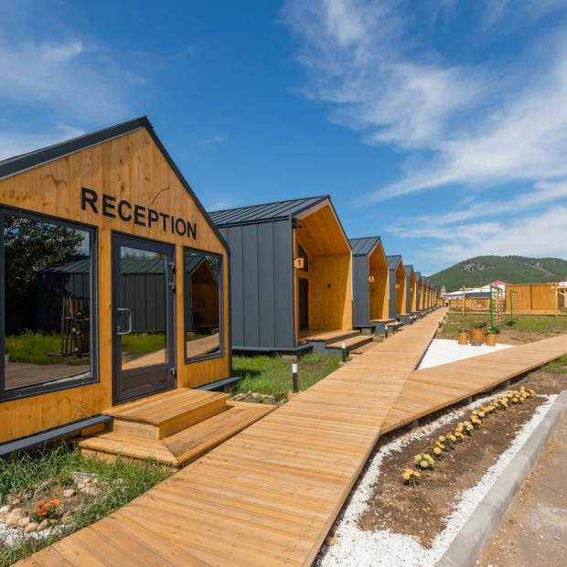 Фотографии апарт отеля
Номадик