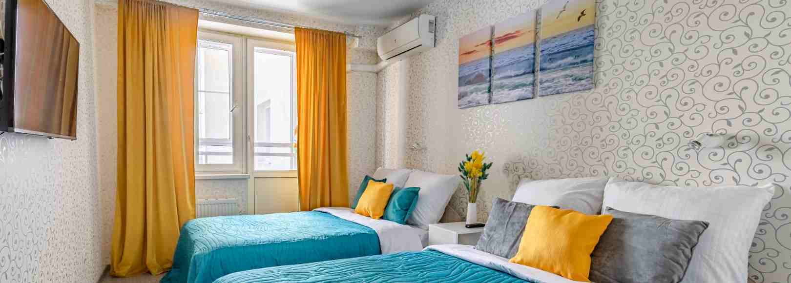 Фотография квартиры Просторная 2-х комнатная квартира с лоджией до 6 гостей в 10 мин от центра и всех  достопримечательностей Казани от ChistoFamily