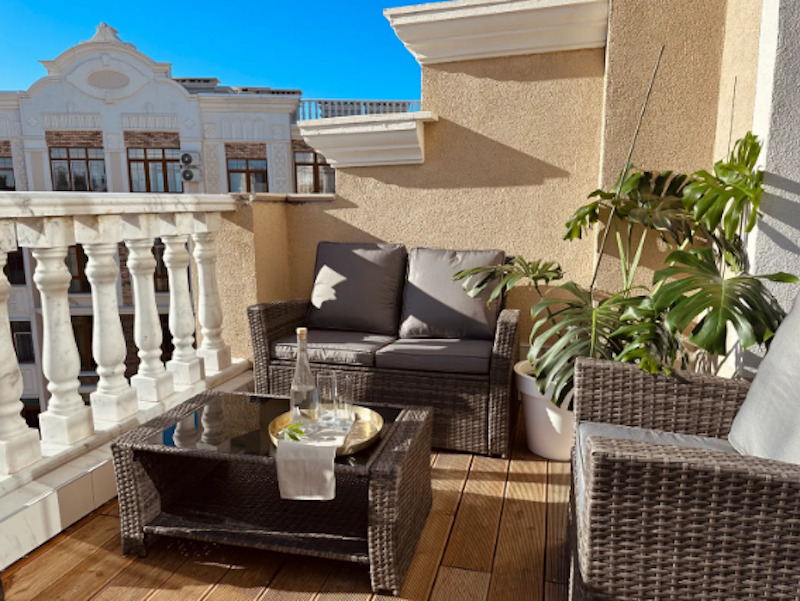 Фотография квартиры Апартаменты с террасой в 1 минуте от моря