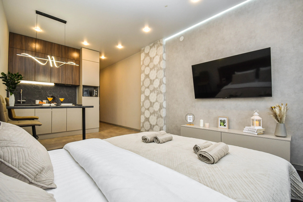 Фотография квартиры Апартаменты Золотое Сечение Люкс 3